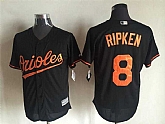 Baltimore Orioles #8 Cal Ripken Black New Cool Base Stitched Baseball Jersey,baseball caps,new era cap wholesale,wholesale hats